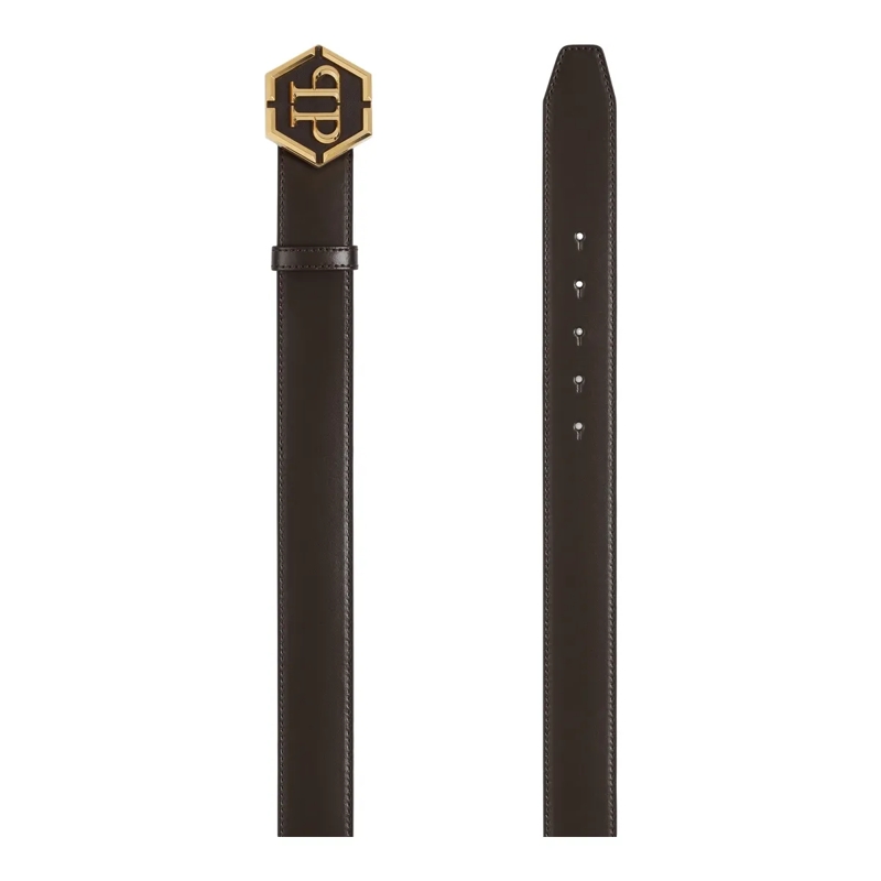Philipp Plein Gürtel Gürtel Hexagon braun(Image 3)