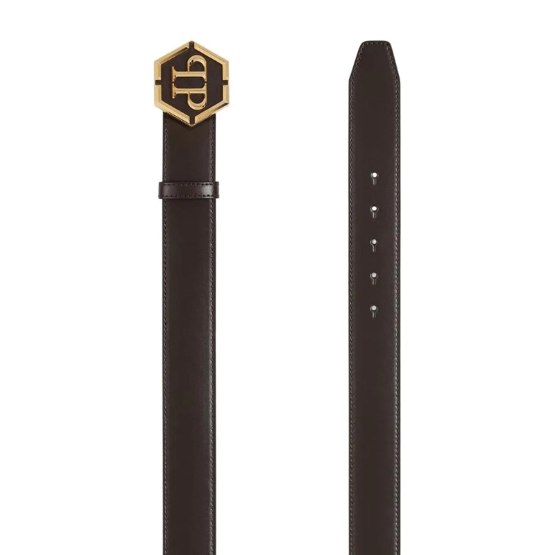 Philipp Plein Gürtel Gürtel Hexagon braun(Image 3)