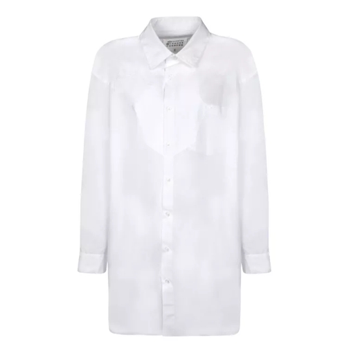 Maison Margiela Cotton Dress Shirt White 