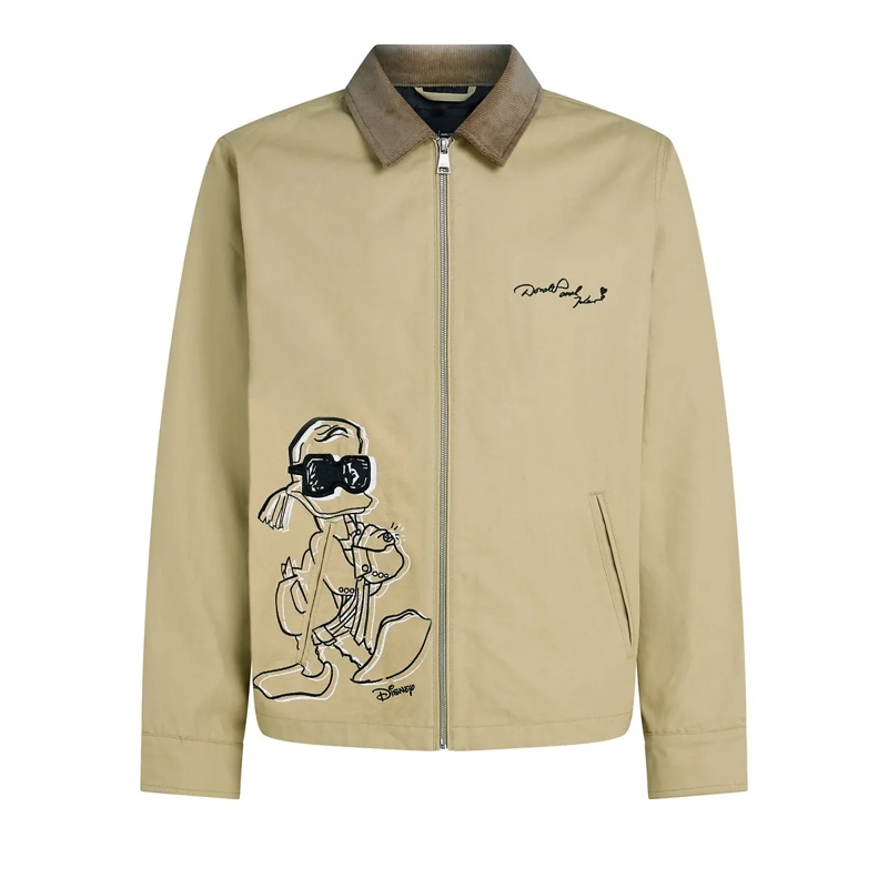 Karl Lagerfeld Daunenjacke DISNEY X KL CANVASJACKE beige