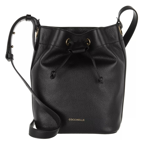 Coccinelle Handbag Grained Leather  Noir Bucket Bag