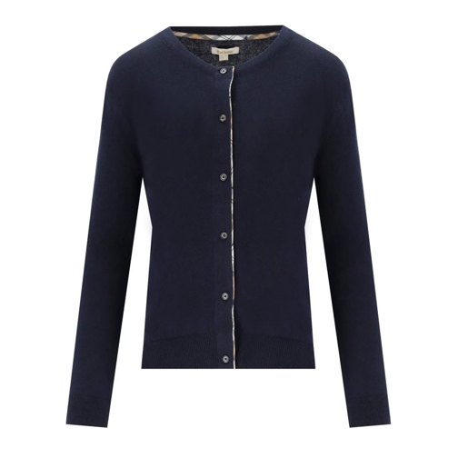 Barbour BARBOUR BREDON BLAUER CARDIGAN blau Strickjacke