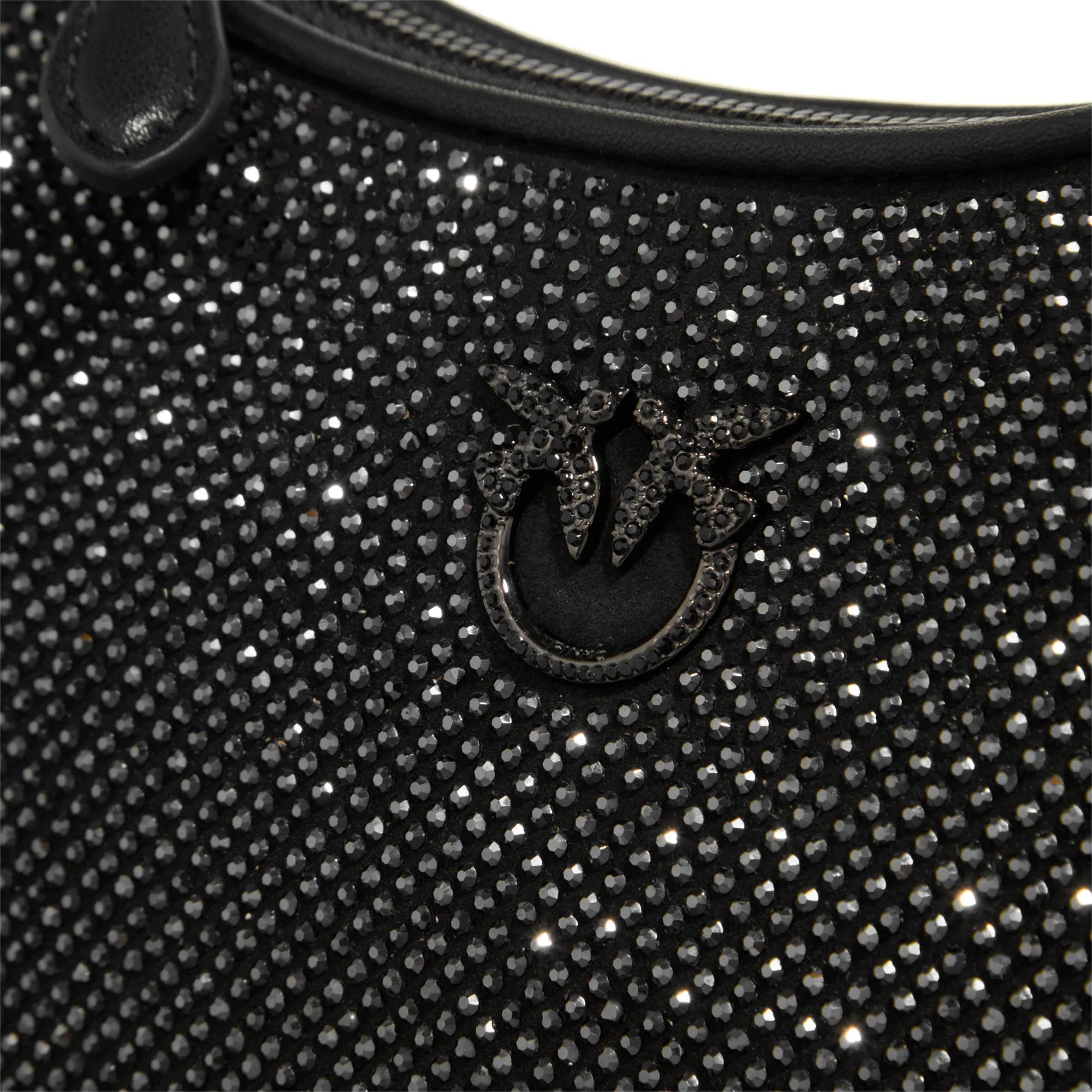 pinko Crossbody bags Half Moon Baby in zwart