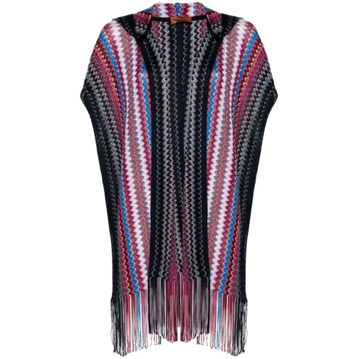 Missoni Umhang Poncho Cape Multicolor