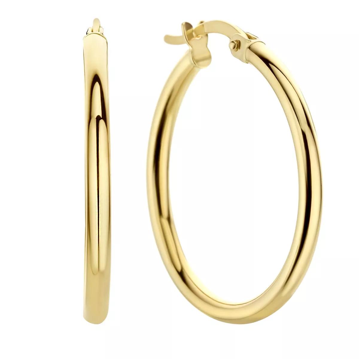 BELORO Ohrringe - La Rinascente Chiara 9 karat hoop earrings - Gr. unisize - in Gold - für Damen