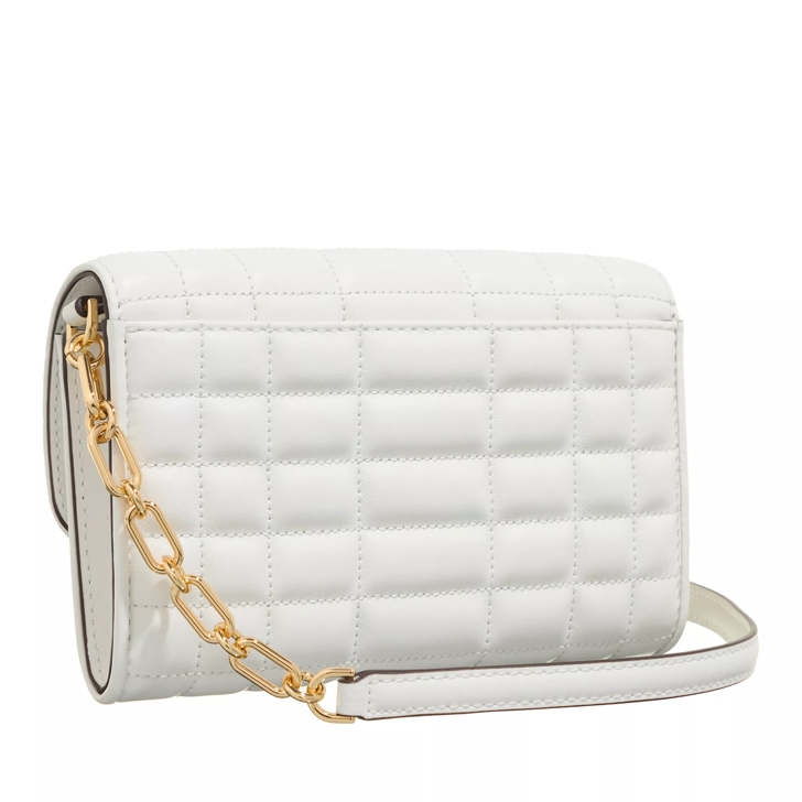 Michael Kors Tribeca Crossbody Bag Optic White Crossbody Bag