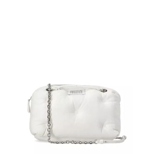 Maison Margiela Glam Slam Shoulder Bag White Axelremsväska