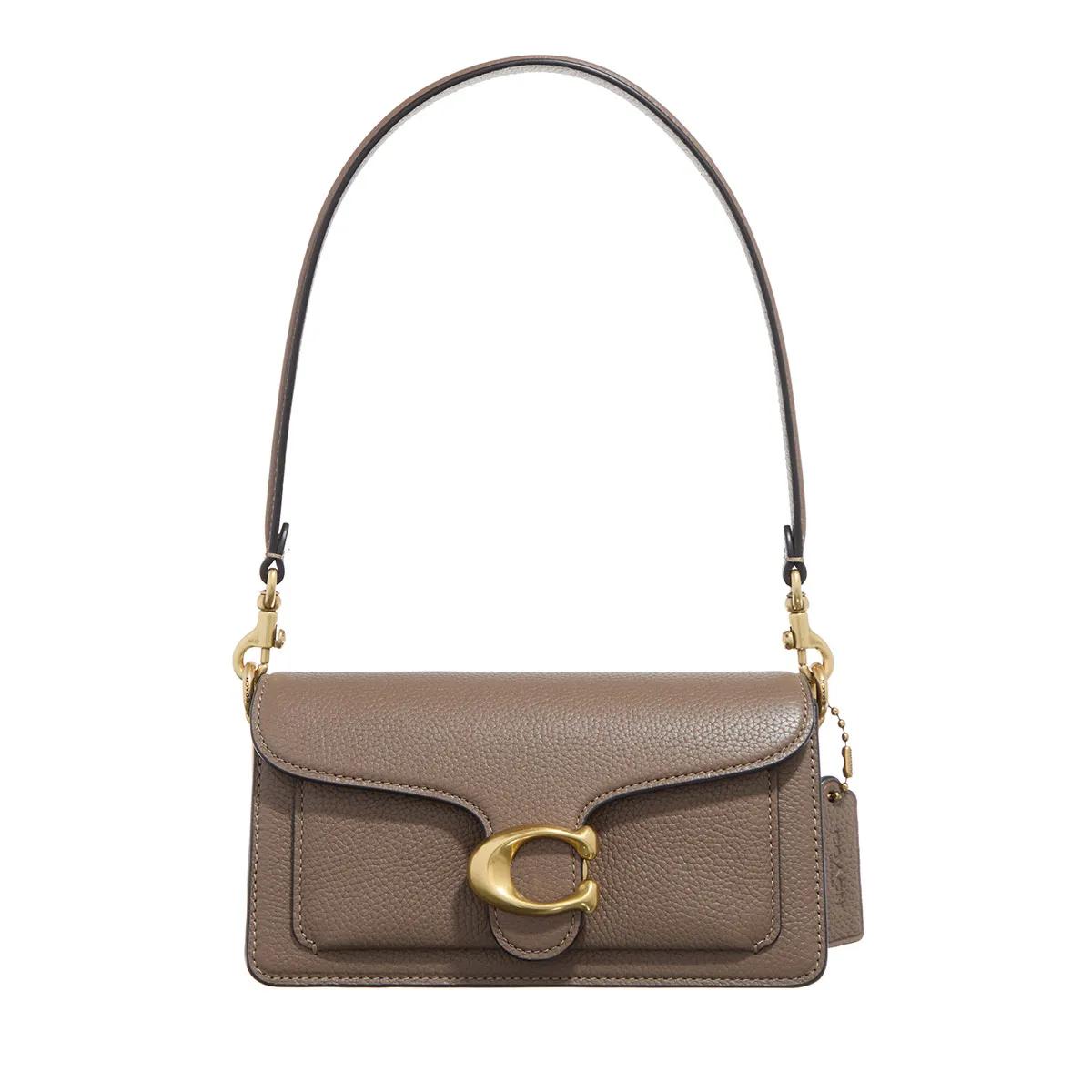 Coach Crossbody Bags - Polished Pebble Leather Tabby Shoulder Bag 20 Refr - Gr. unisize - in Braun - für Damen