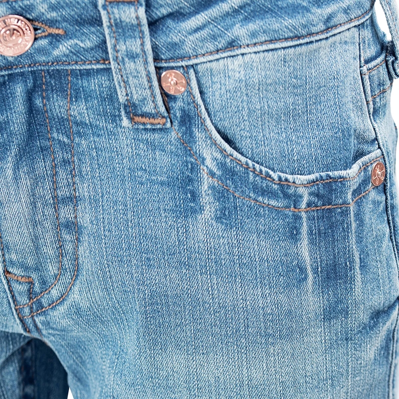 True Religion Jeans - Modell: Becca Bootcut- Mittelhoher Taille- Kla blau(Image 5)