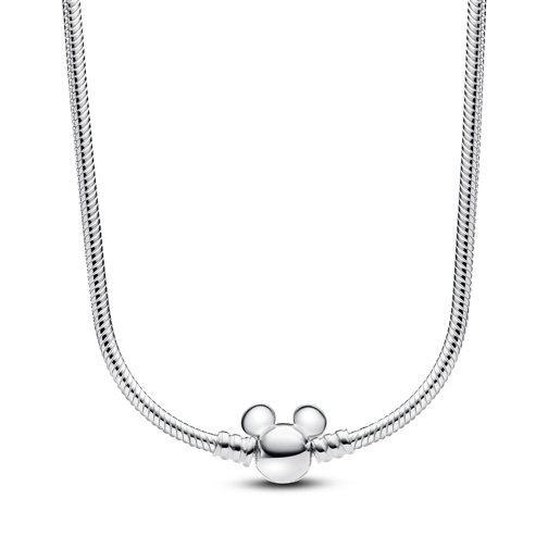 Pandora Medium Halsketting Disney Micky Maus Schlangen-Gliederhalskette Sterling silver