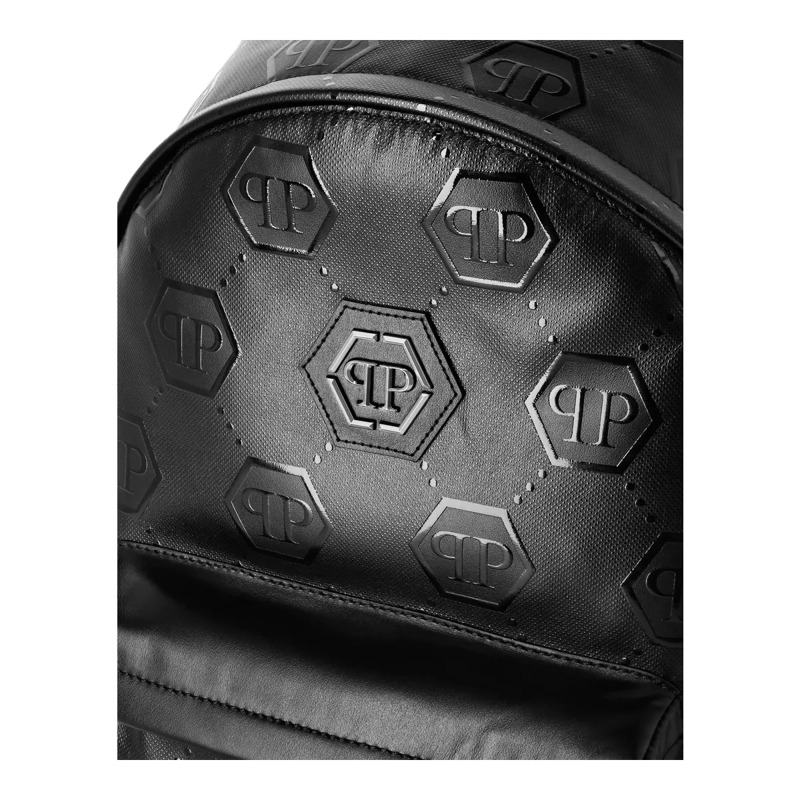 Philipp Plein Rucksack Rucksack Monogram schwarz(Image 4)