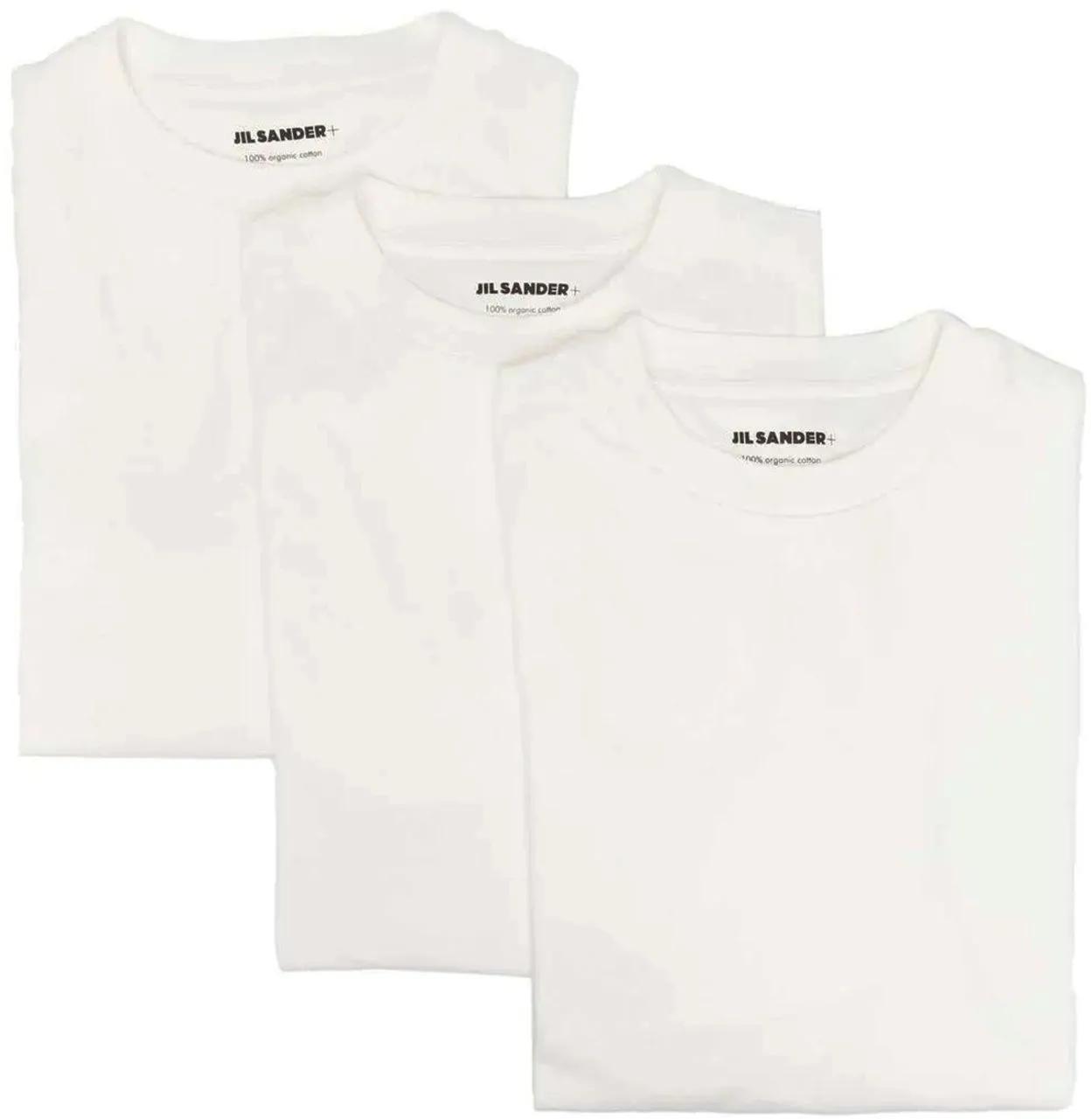 Thumbnail - Jil Sander - Jil Sander Pack of 3 Long Sleeved T-shirt - Größe M - weiß