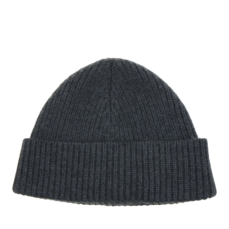 AMI Paris Wollmütze Beanie mit Logo aus Schurwolle Grau(Image 5)