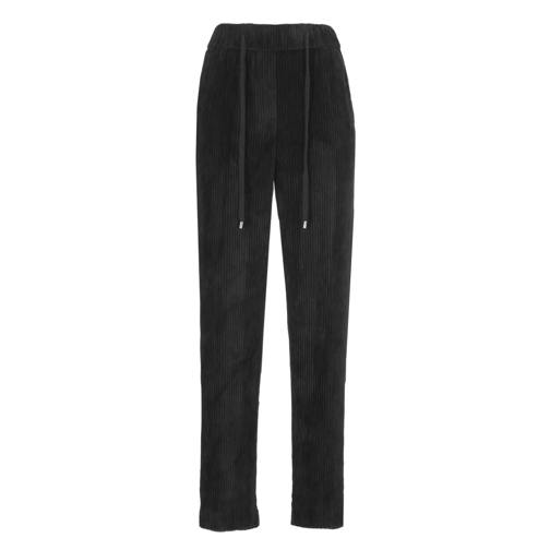 Peserico  Viscose Trousers Black