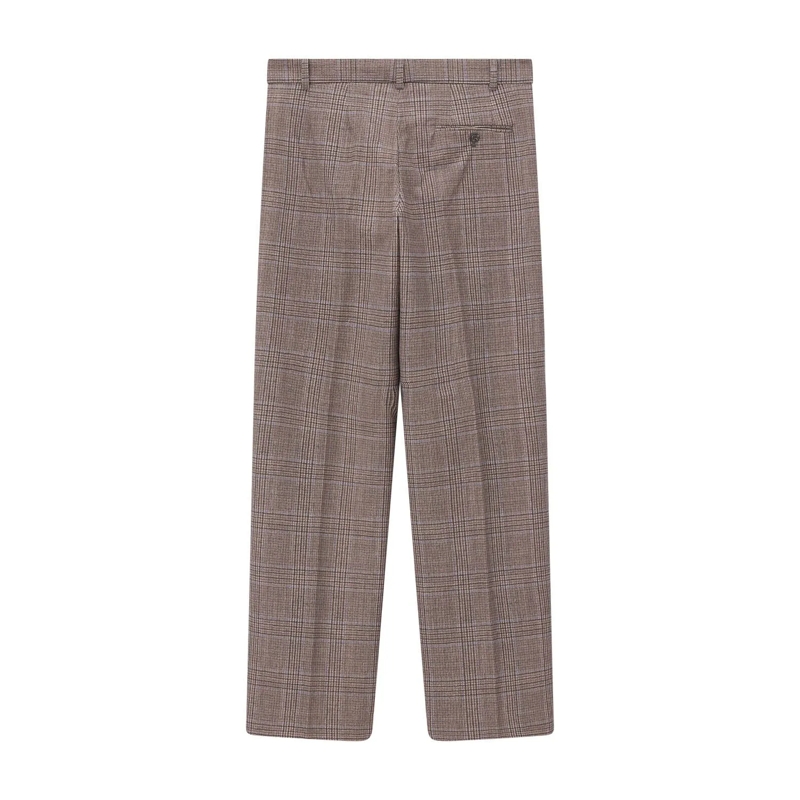 fashion Pantalon en tissu Stoffhose aus Baumwoll-Mix braun(Image 2)