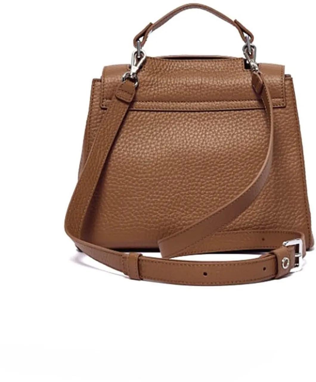 Orciani Crossbody bags Brown Sveva Soft' Leather Handbag in bruin