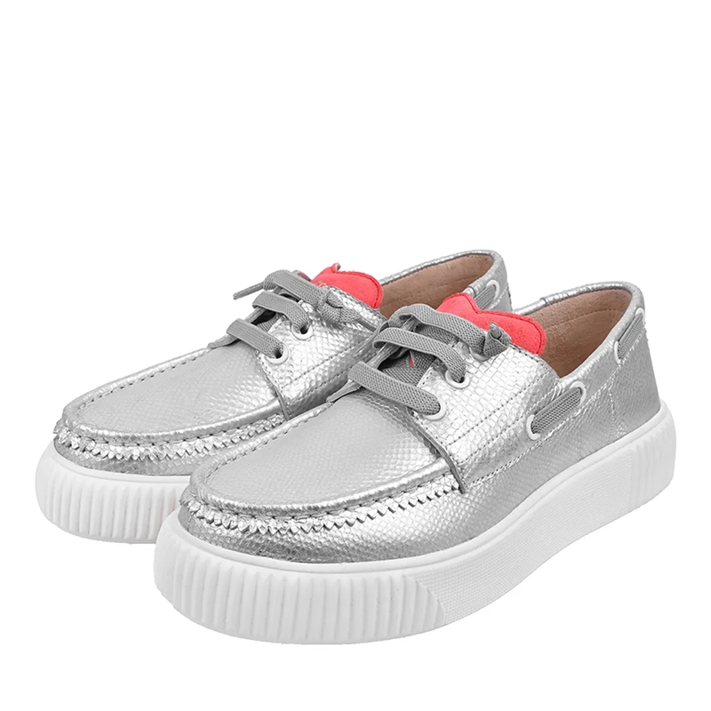 Crickit Slides Halbschuh TINA silber(Image 3)