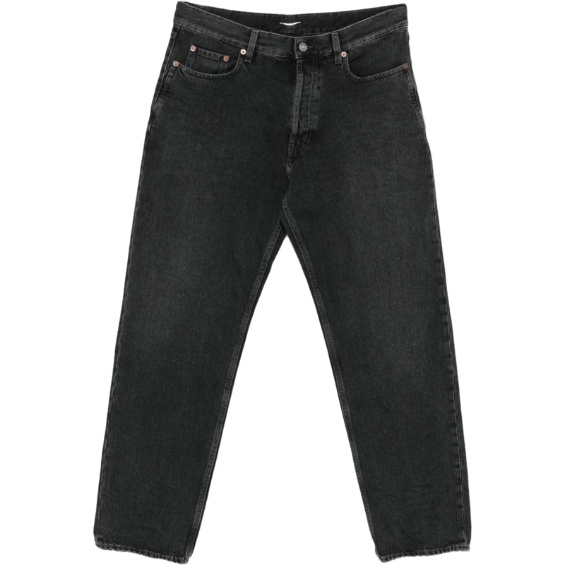 Saint Laurent Jeans mit geradem Bein Jeans Black schwarz