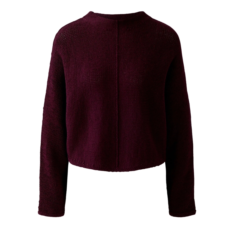 Oui Pullover Pullover beere