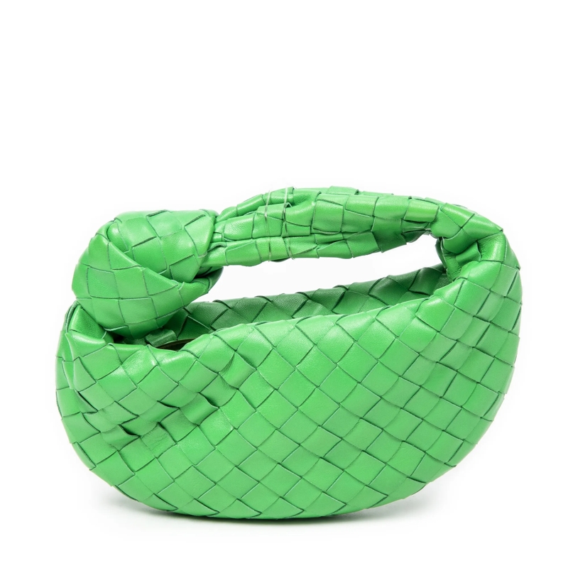Bottega Veneta Crossbody Bag Mini Jodie grün