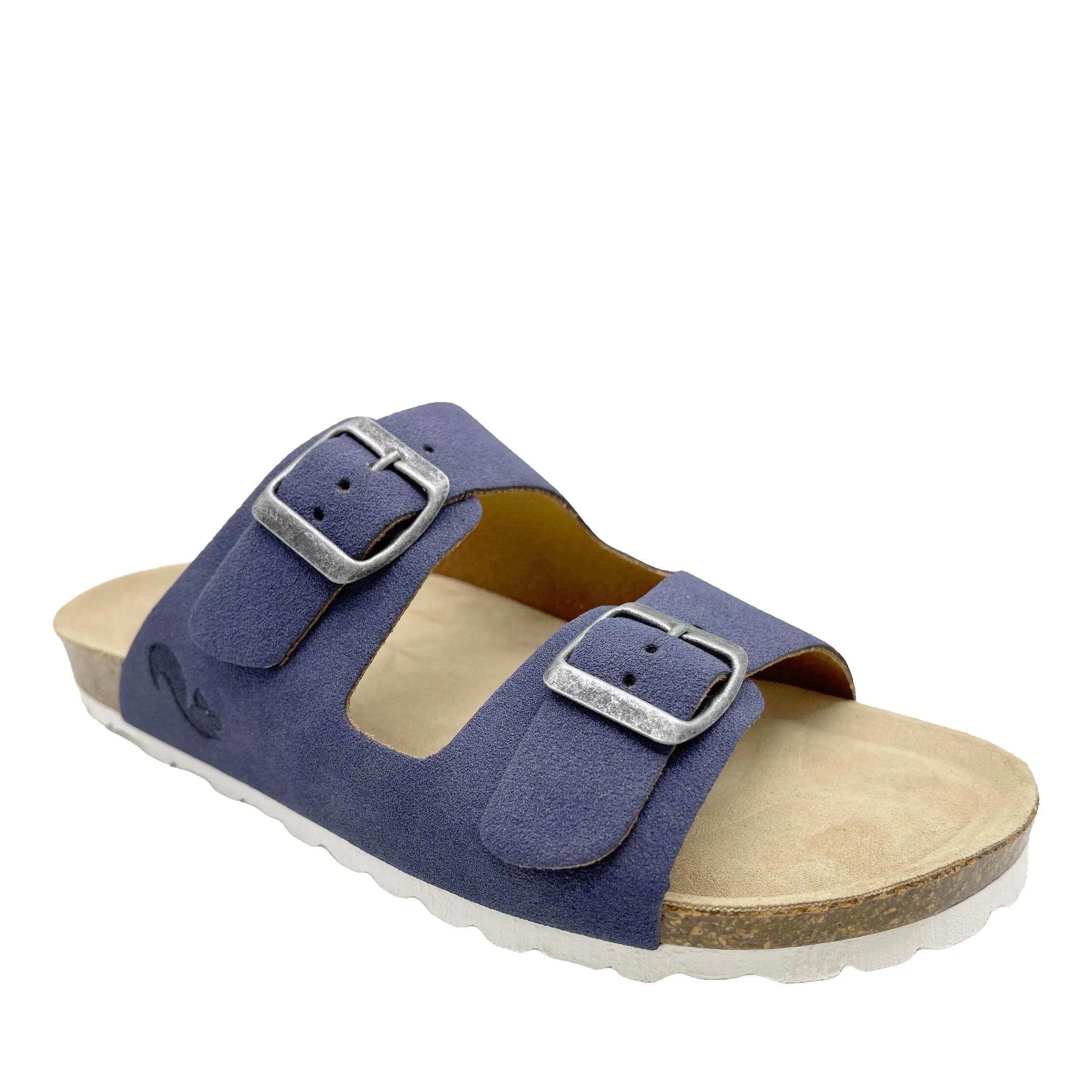 thies Sneakers - thies 1856 ® Eco Bio Sandal vegan ocean (W/X) - Gr. 38 (EU) - in Blau - für Damen