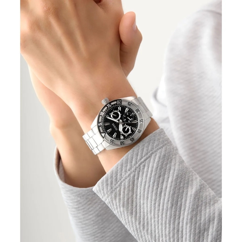 Guess Quarzuhr Quarz-Analoguhr Letterman silber(Image 4)