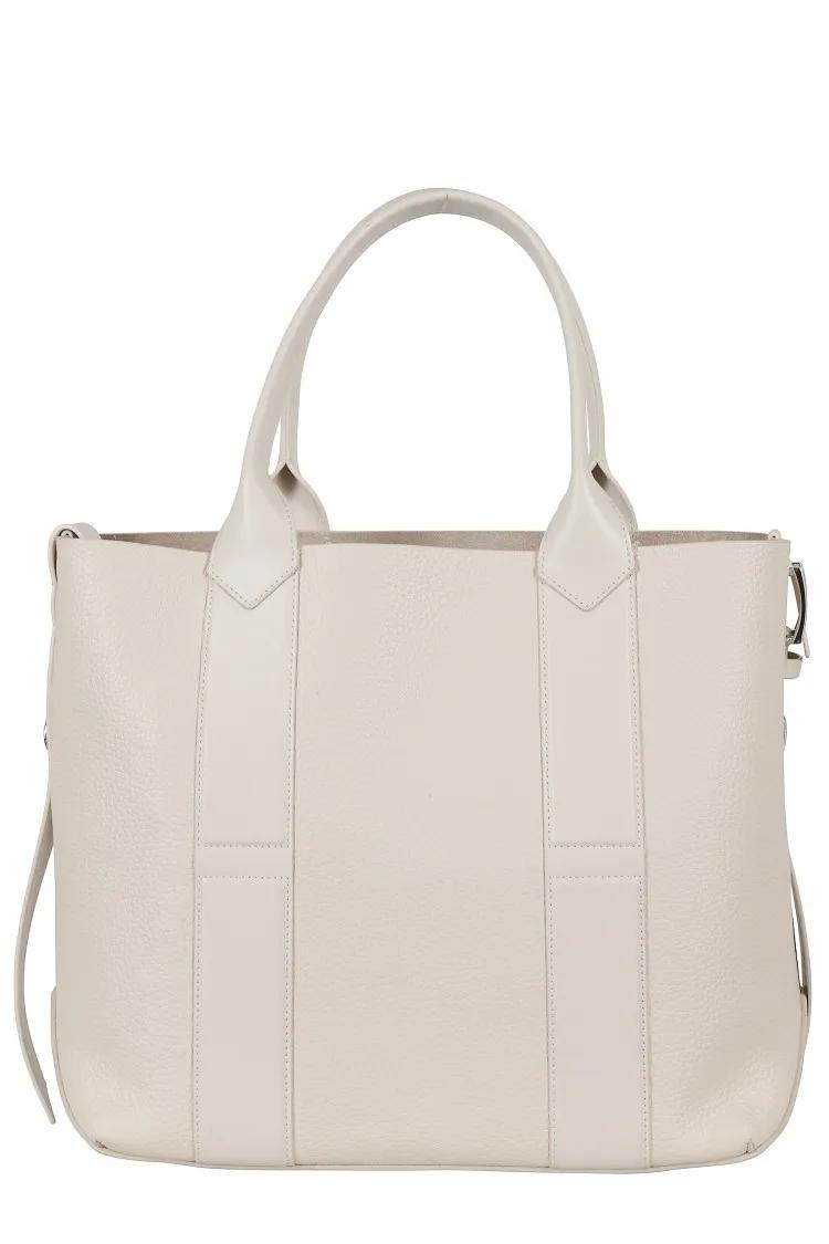 Hogan Totes & shoppers Script Shopping Bag in beige