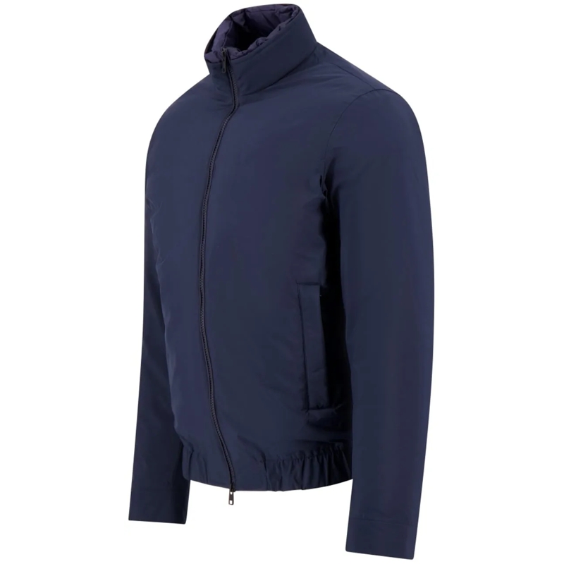 Woolrich Doudoune Men Cloud Lewis Bomber Melton Blue blau(Image 3)