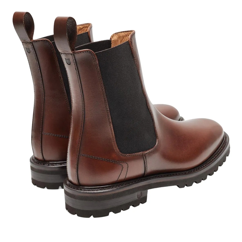 Henry Stevens Chelsea Boots Der Bonnie Boot aus Boxcalf verfügt über e mittel-braun(Image 2)