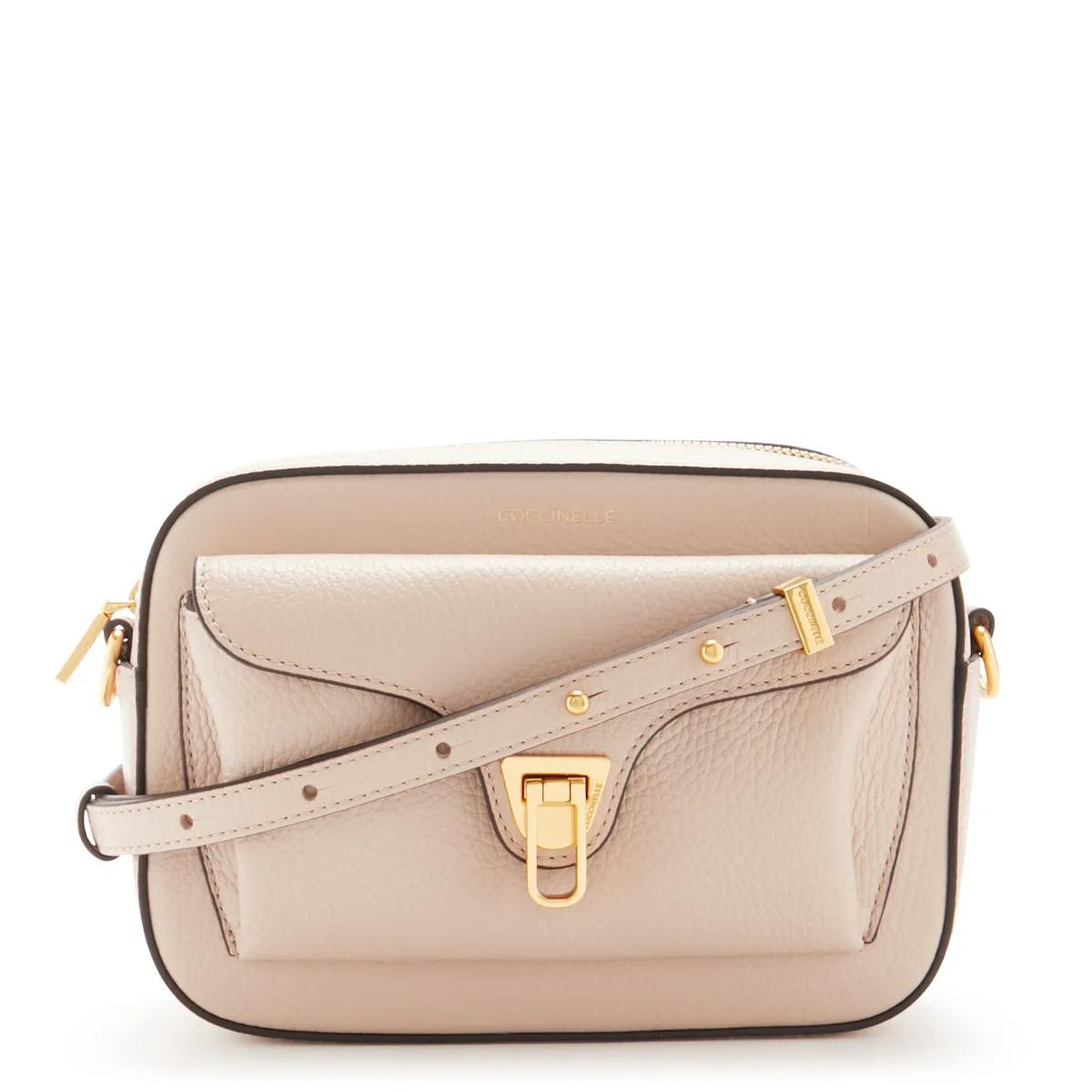 Coccinelle Crossbody Bags - Coccinelle Beat Soft Pink Shoulder Bag E1MF61521N1 - Gr. unisize - in Gold - für Damen