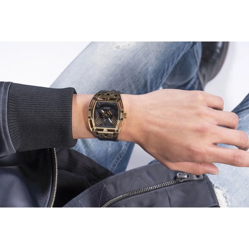 Guess Quarzuhr Quarz-Analoguhr Legend gold(Image 2)