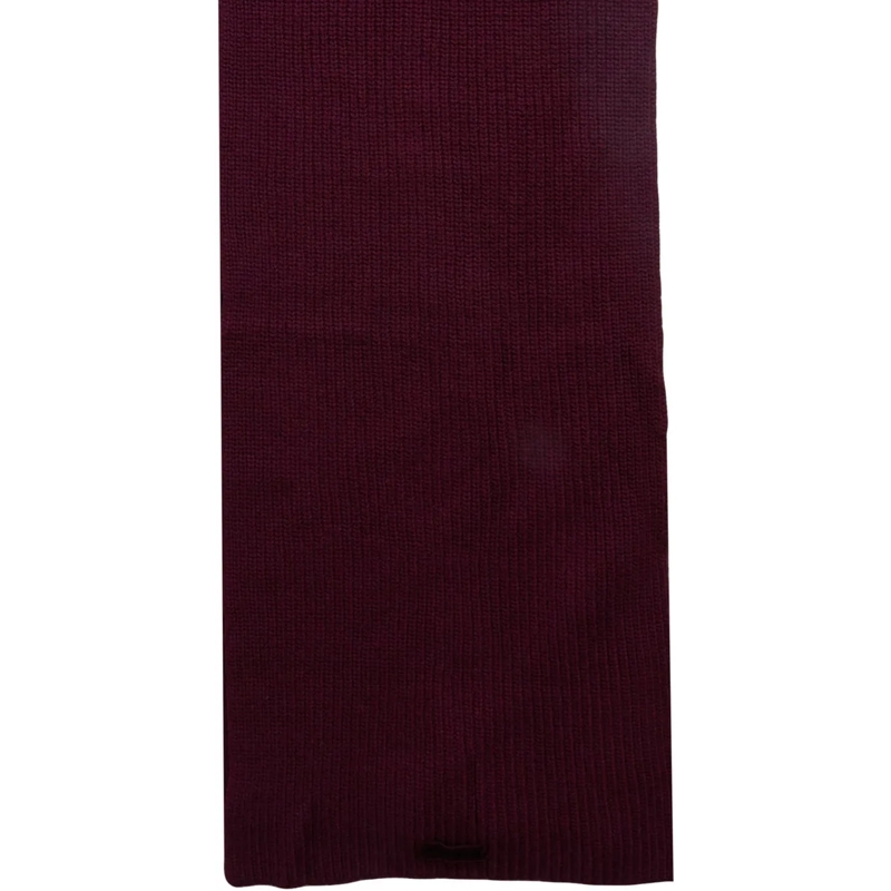 Pinko Wollschal Ribbed scarf 'Slovenia' rot