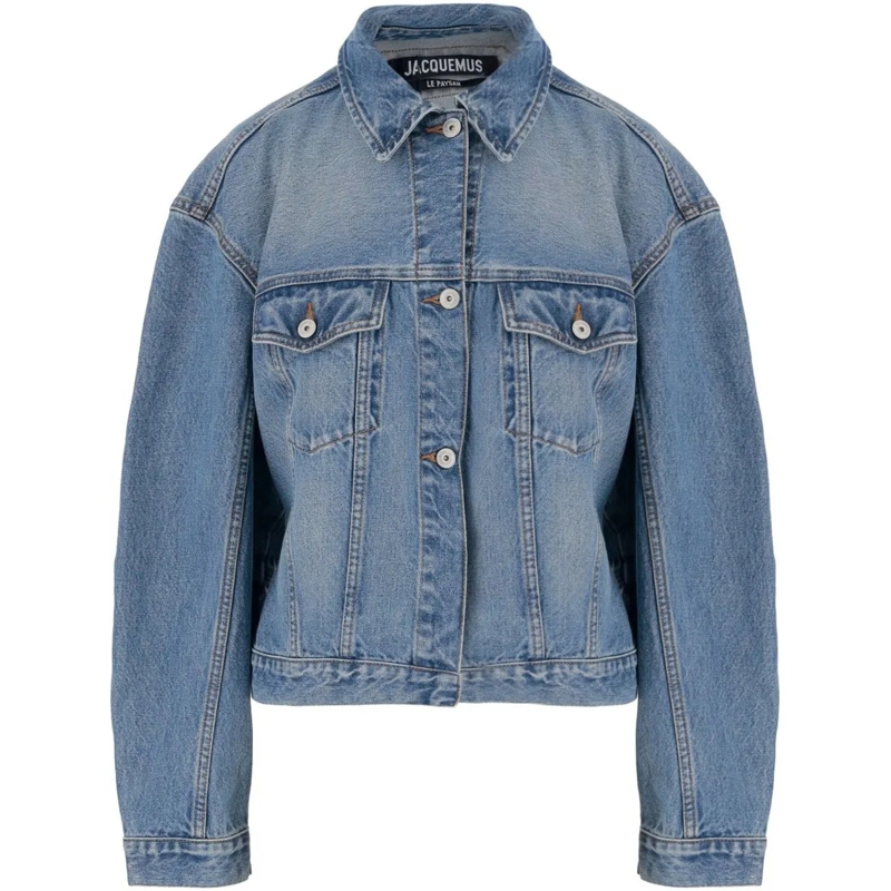 Jacquemus Übergangsjacke Jackets Bluetabacco blau