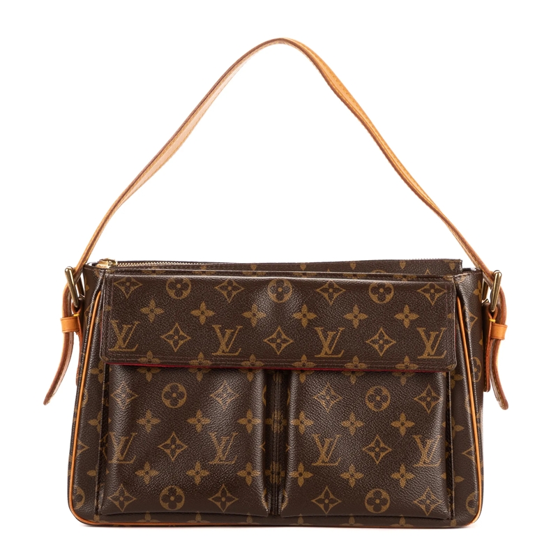 Louis Vuitton Schultertasche Viva Cité GM braun