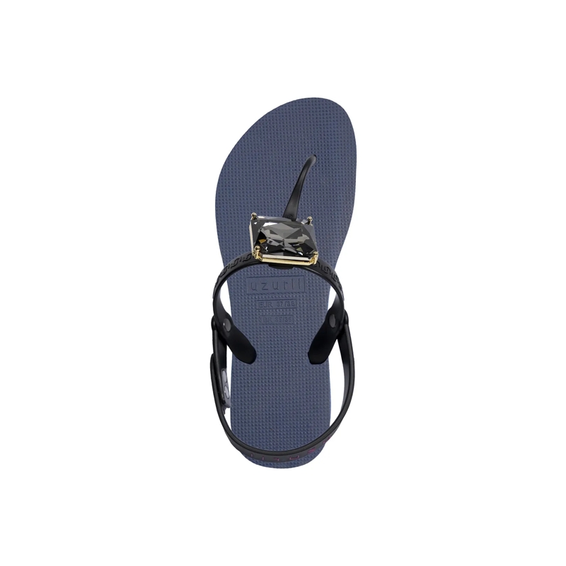 UZURII Flip Flops Zehentrenner Selena Diamond Silver marineblau(Image 3)