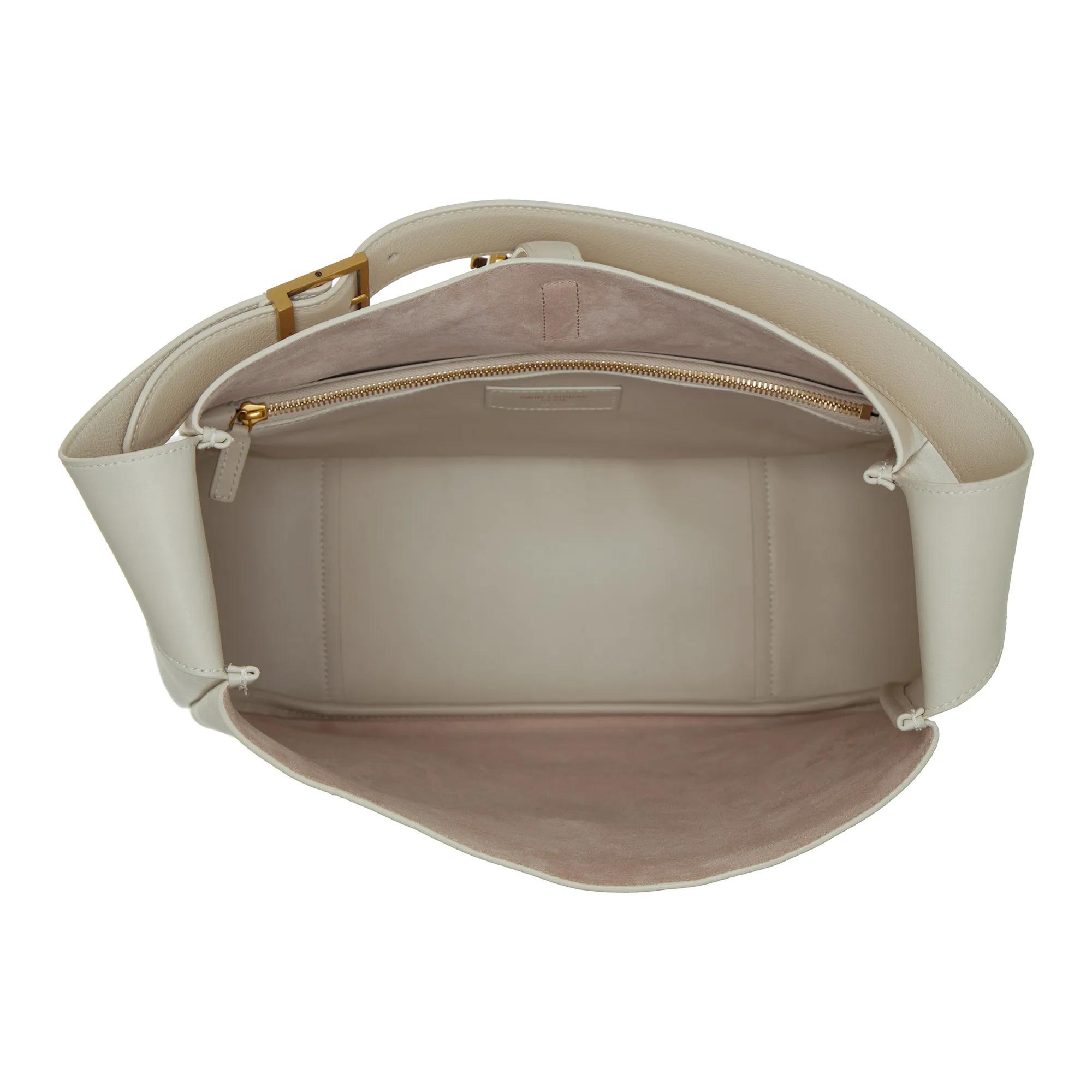 Saint Laurent Hobo bags Ysl Large Le 5A7 in crème
