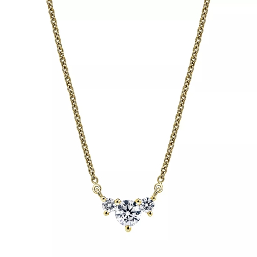 Created Brilliance The Isla Lab Grown Diamond Necklace Yellow Gold Kurze Halskette