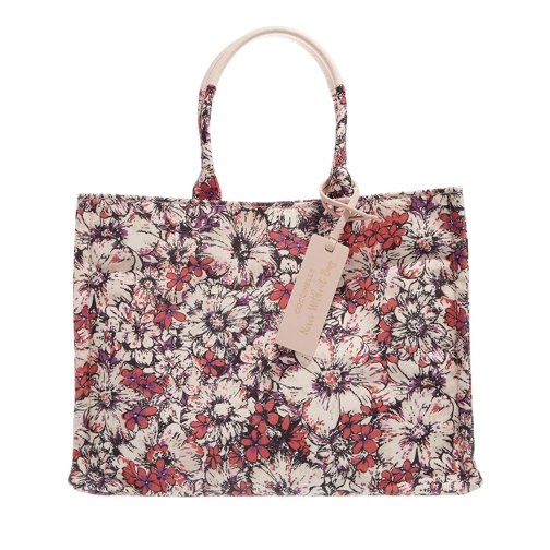 Coccinelle Never Without Bag Ca.Flow Mul.Creamy Pink Rymlig shoppingväska