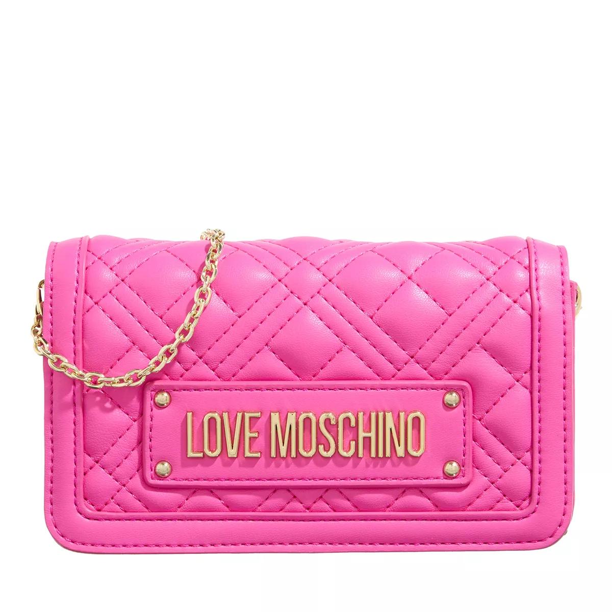 Love Moschino Portemonnaie - Slg Quilted - Gr. unisize - in Rosa - für Damen