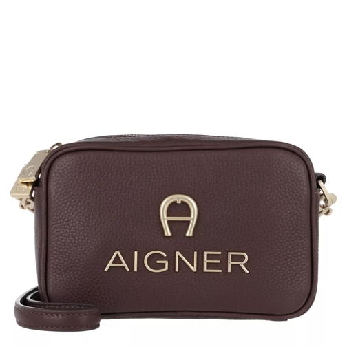 AIGNER Amy Handbag XS Burgundy Cross body-väskor