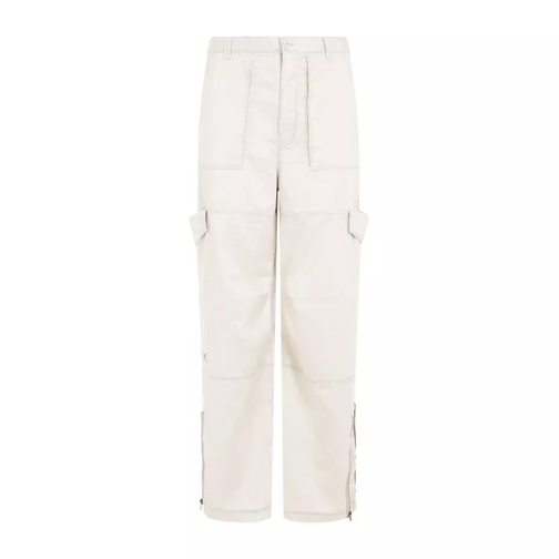 Acne Studios Beige Polyester Pants Neutrals 