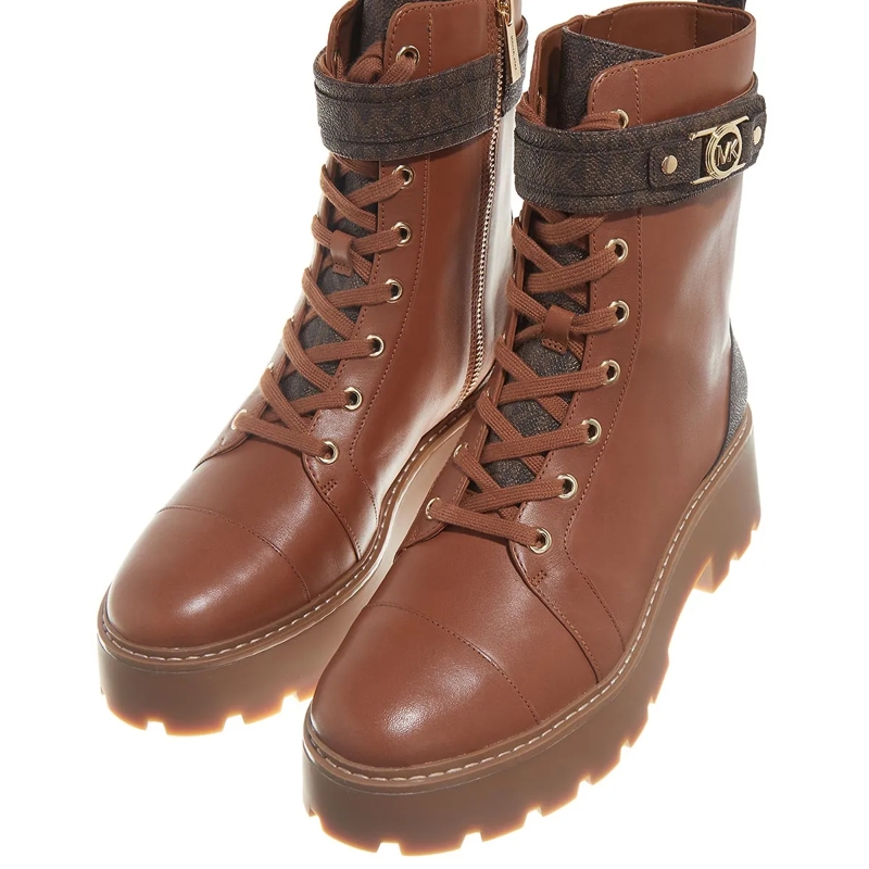 MICHAEL Michael Kors Schnürstiefel Mandy Lace Up Bootie Brn/Luggage(Image 6)