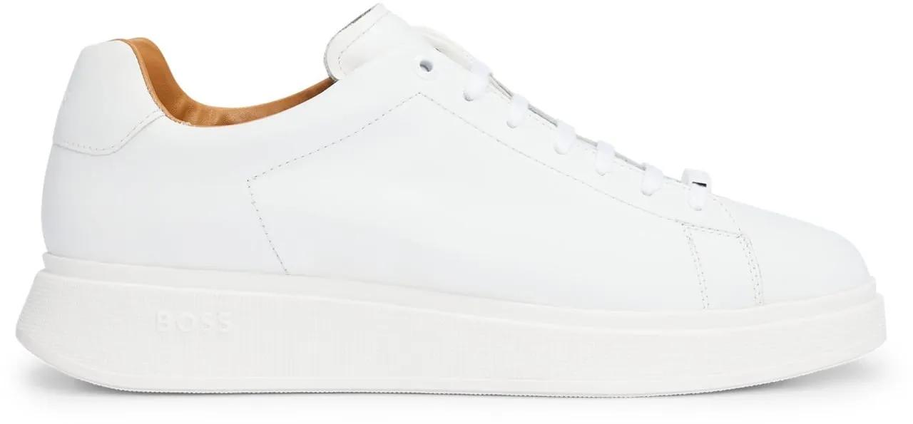Thumbnail - Boss Loafer - Boss Flat Shoes White - Gr. 43 (EU) - in Weiß - für Damen