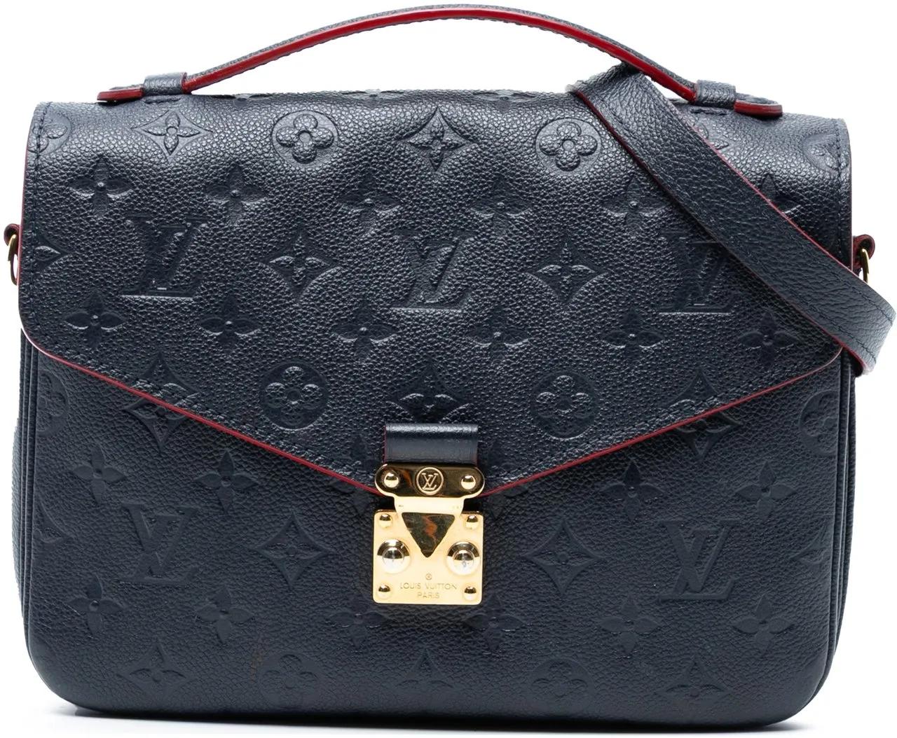 Louis Vuitton Hobo Bags - Monogram Empreinte Pochette Metis - Gr. unisize - in Blau - für Damen