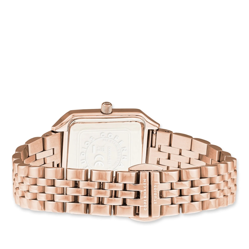 Copenhagen Quarzuhr Edelstahl Vintage Watch rose(Image 5)