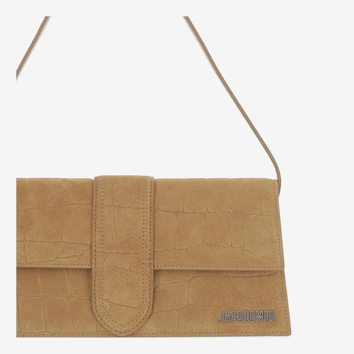 Jacquemus Hobo bags Le Long Baby Bag in bruin
