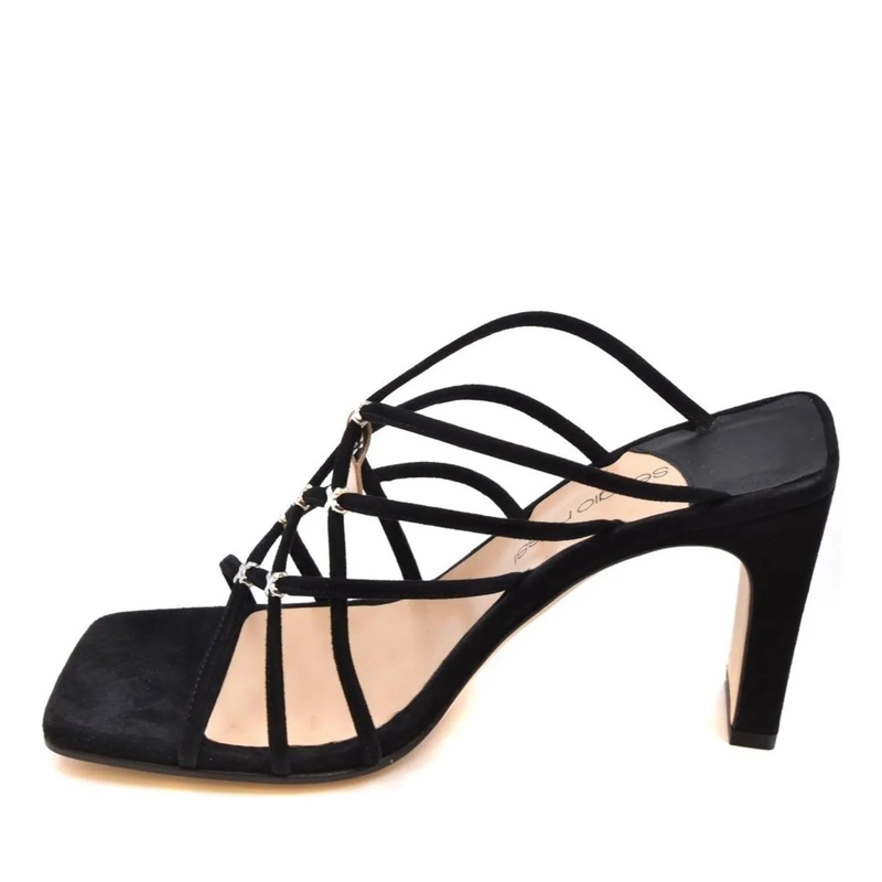 sergio rossi Sandalen Sandals Black schwarz