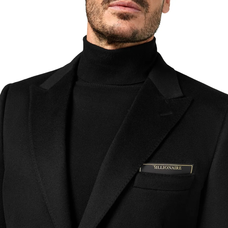 BILLIONAIRE Wintermantel Mantel schwarz (Image 3)