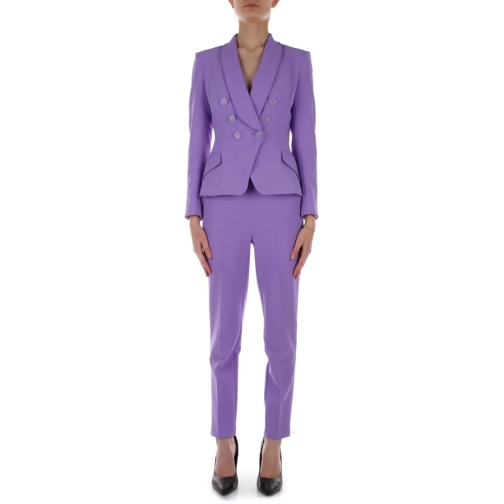 Elisabetta Franchi  Trousers Iris lila