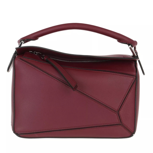 Loewe Puzzle Small Bag Berry Cartable